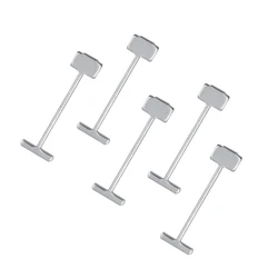 50pcs Leveler Replaceable Pin Tiling Needles Replacement Steel Needles for Flooring Wall Tile Leveling System Construction Tools