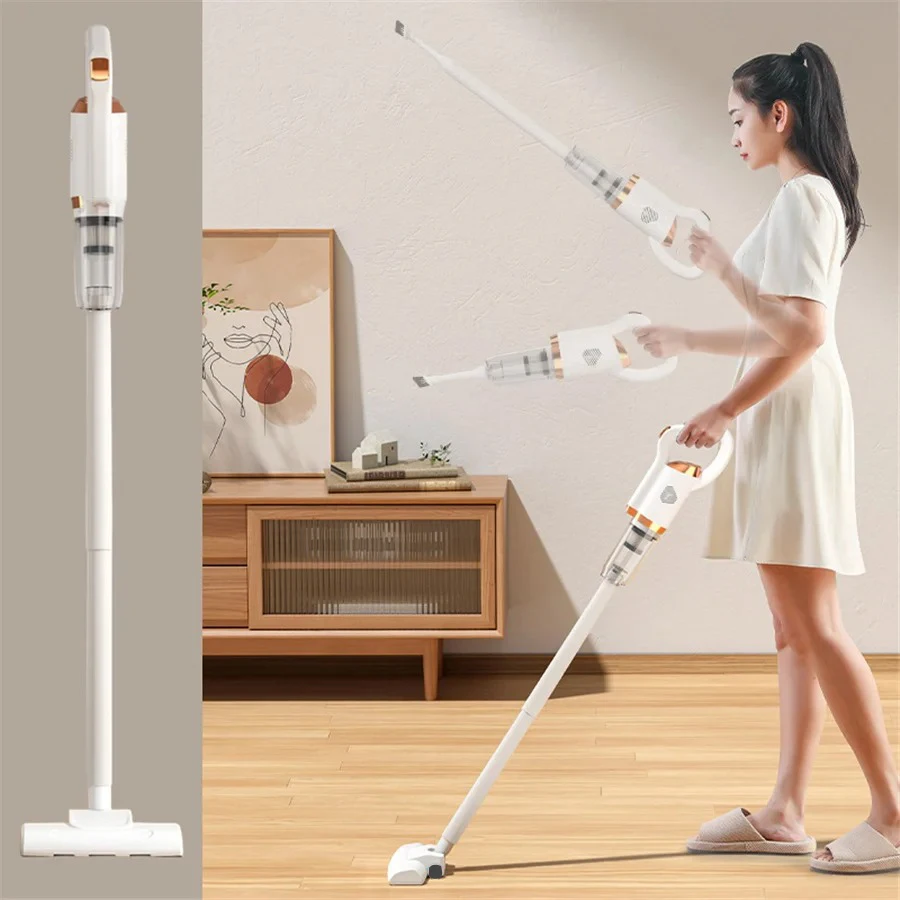 Description Picture 4 of itemMultifunctional Handheld Vacuum Cleaner Wireless Strong Suction Floor Brush Home and Car Use Cordless Cleaning Robot