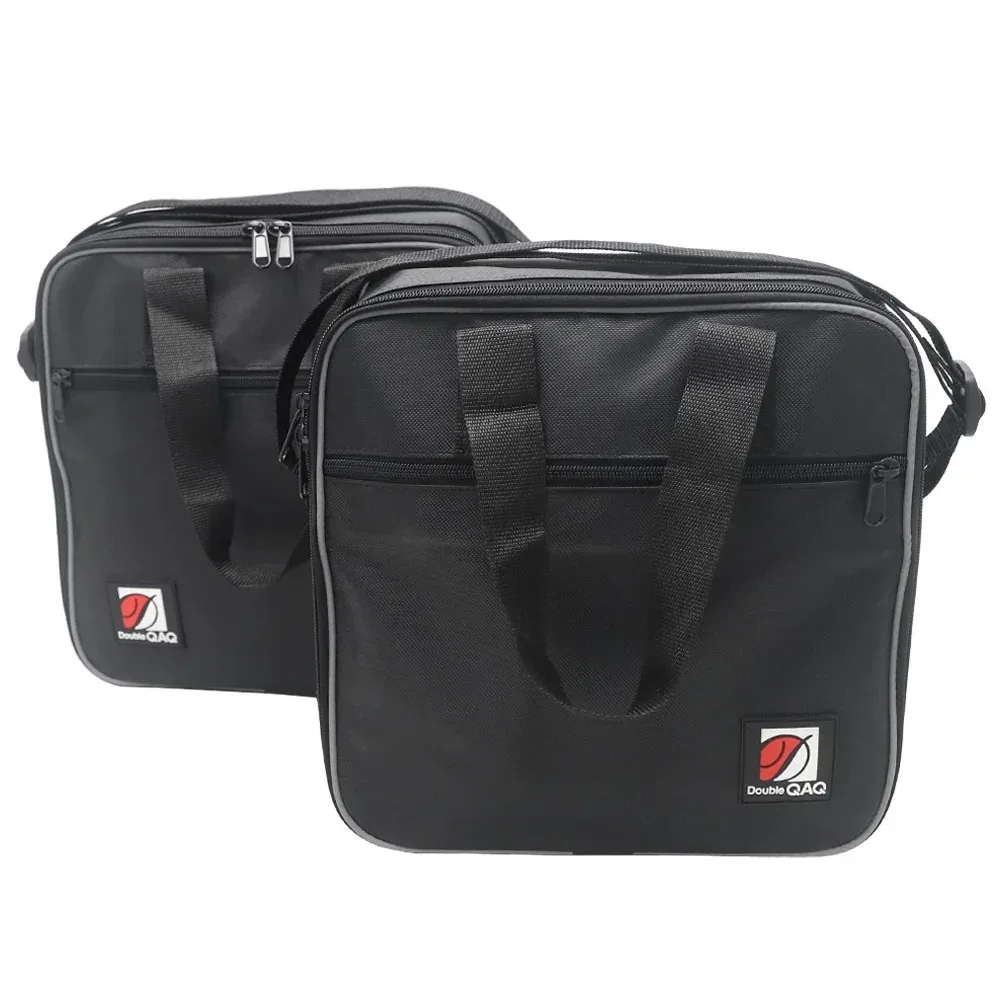Premium Motorcycle Luggage & Liner Bags Set - Black