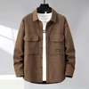 Bamboo Leaf Printed Jacket Men 12XL Plus Size Cargo Jacket Coat Male Fashion Casual Spring Autumn Jackets Big Size 12XL 4