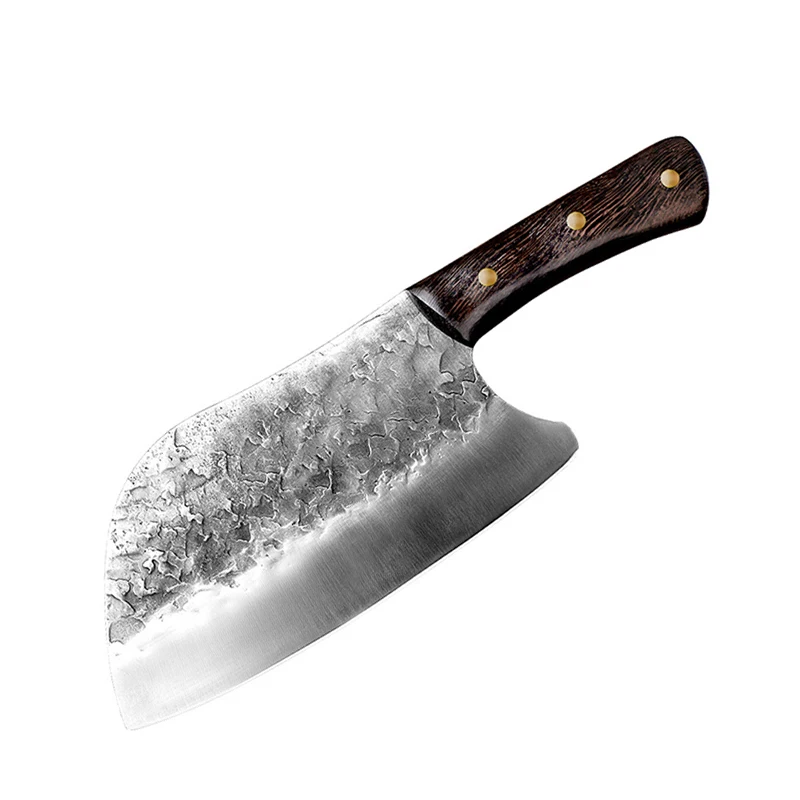 Cuchillos para carne - Hoja lisa de 2.5mm - Madera de wengue