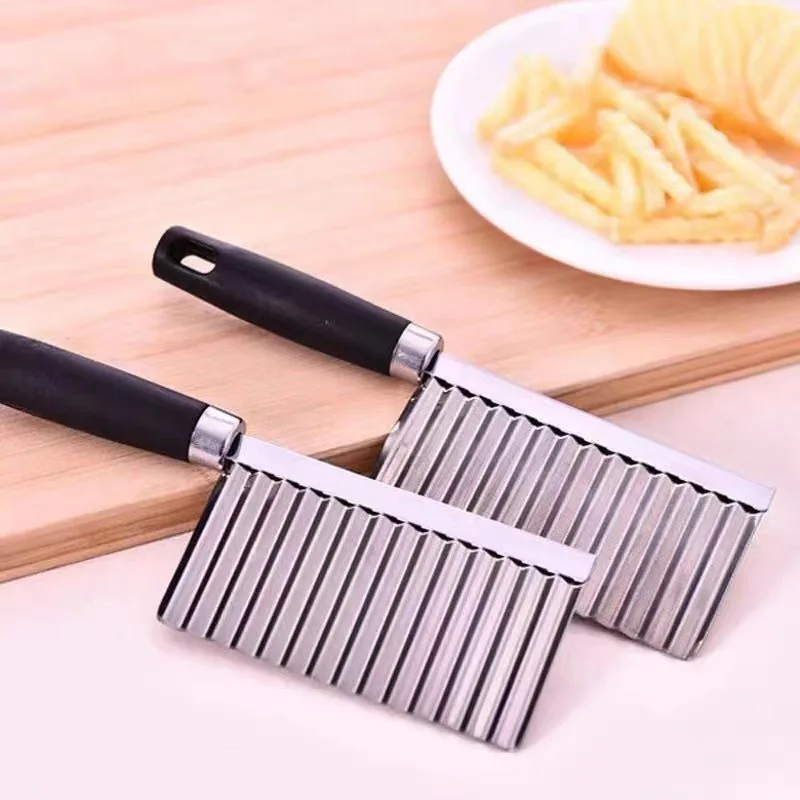 Wave potato cutter machine Wavy French fries cutter Potato chips slicer  machine fruits vegetable slicing machine - AliExpress