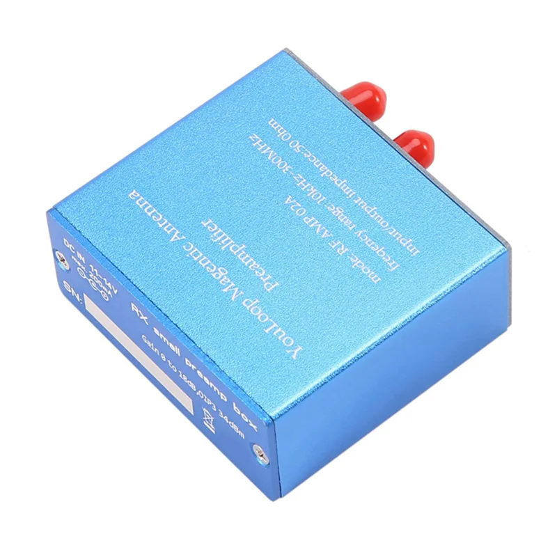 X49A-자기 안테나 증폭기 휴대용 루프 안테나 증폭기 10Khz 300Mhz 저손실 광대역 및 VHF용