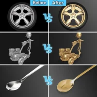 3/2/1pcs 2mm Chrome Mirror Marker Pen Permanent Gold & Silver for DIY Reflective/Model Painting, Marking and Touch - Up Projects 2