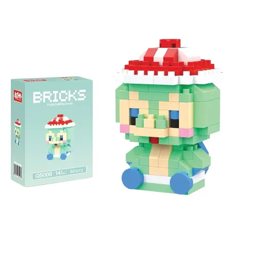 Disney 214 style Winnie LinaBell StellaLou Building Blocks Princess Cartoon Figrues Bricks Children's Assembly Toys Model Gift - Image 63