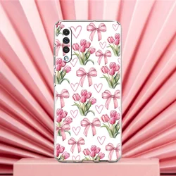 Soft Pale Little Flower Phone Case - Elegant Design - Samsung A32 (B1)