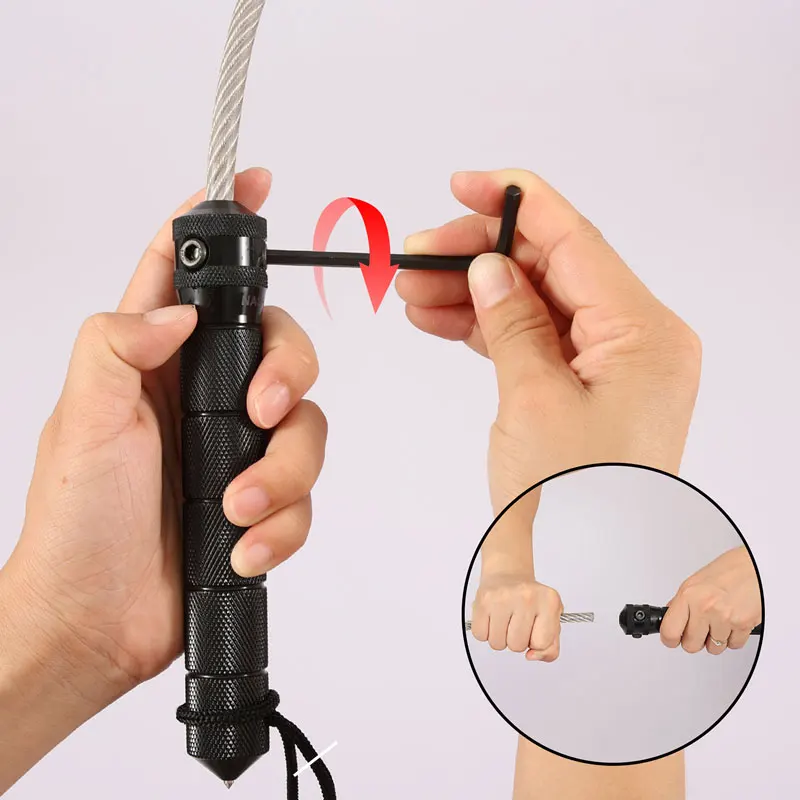 

Outdoor Hammer Tactical Whip Hardened Steel Car Window Breaker Quick Strike Personal Safety Car Emergency Tool Self-Defense Whip