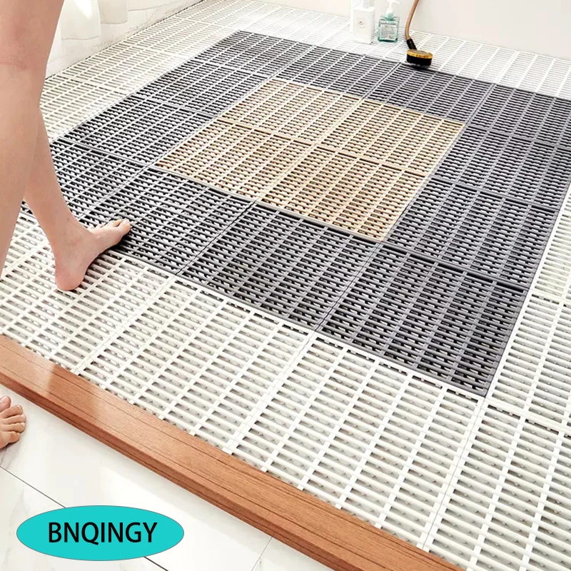 Bathroom Anti Skid Mat New Honeycomb Thickened Hollow Waterproof