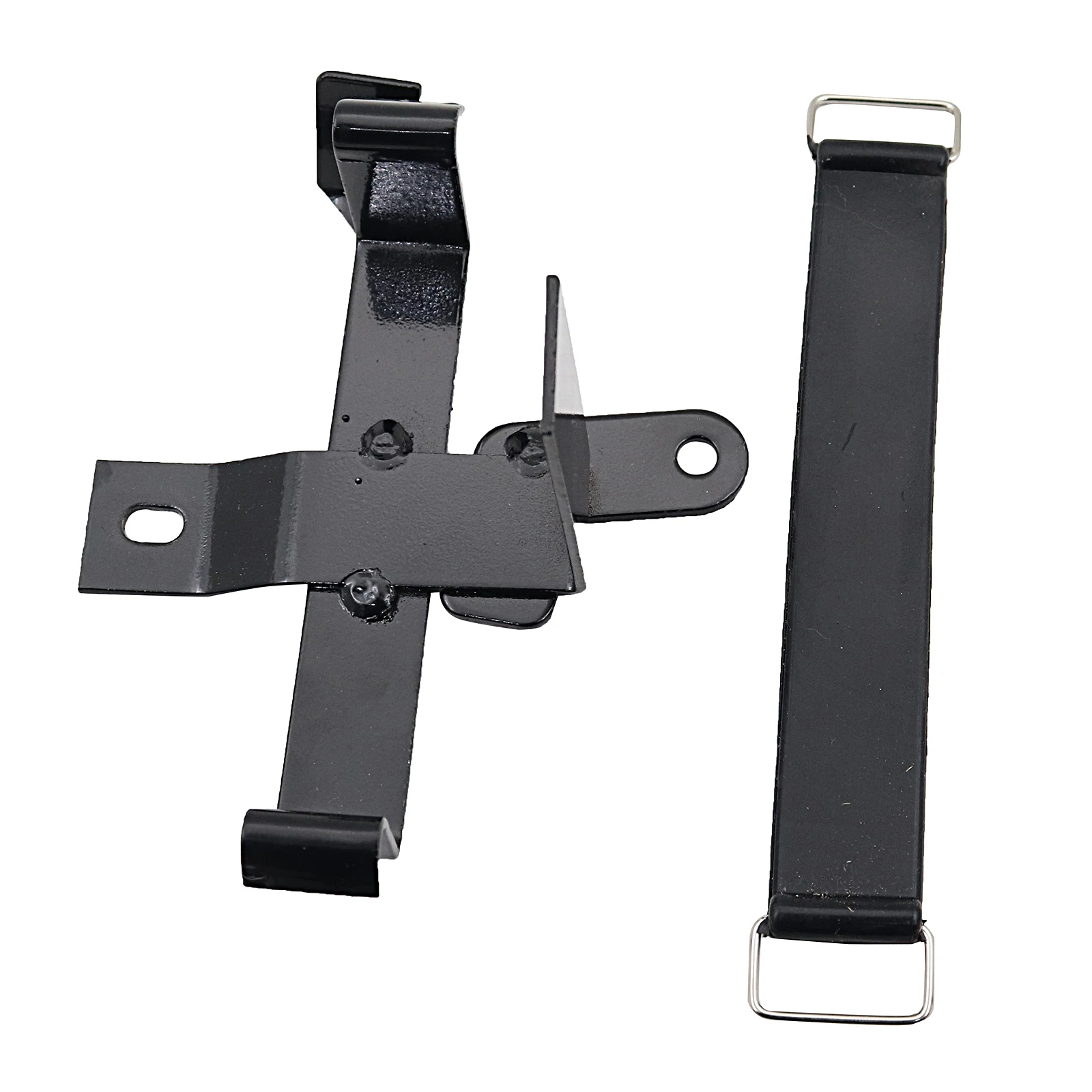 Universal Motorcycle Battery Mounting Bracket with Fastening Strap