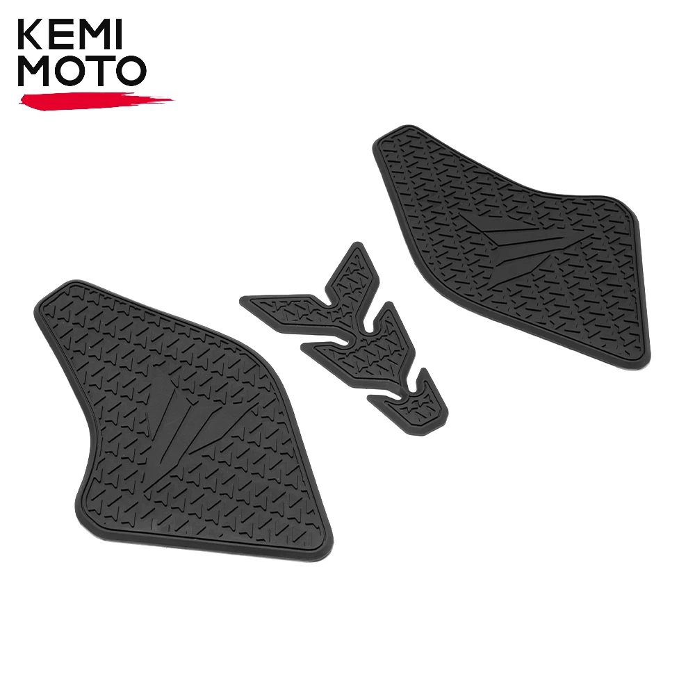 For Yamaha MT 07 MT-07 2021 2022 Side Fuel Tank Pad Tank Pads Protector Stickers Decal Gas Knee Grip Traction Pad Tankpad FZ07