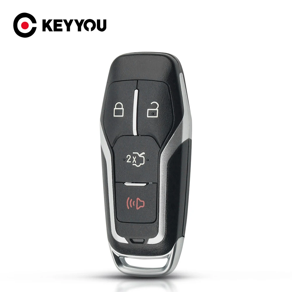 

Чехол-книжка KEYYOU для Ford Fusion Mondeo Lincoln F150 Raptor Edge Explorer 3/4/5