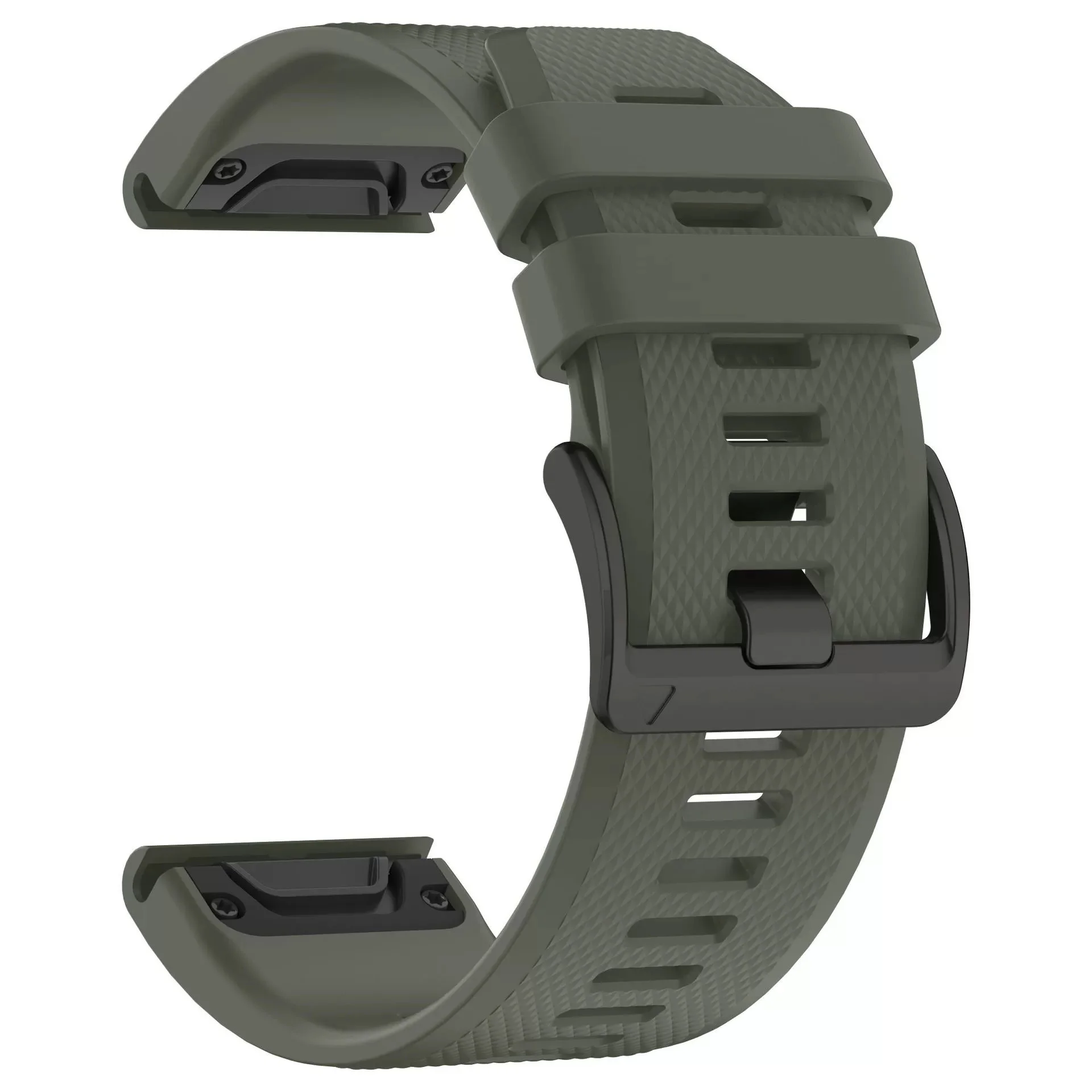 QuickFit Sports Silicone Watch Band - Enhanced Comfort and Durability for Active Lifestyles