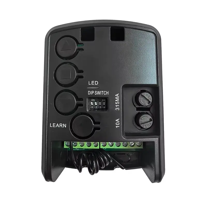 B67C AC220V 튜브형 모터 제어 보드 자동 차고 게이트 도어 오프너 롤러 셔터 도어 모터 (리모컨 포함)