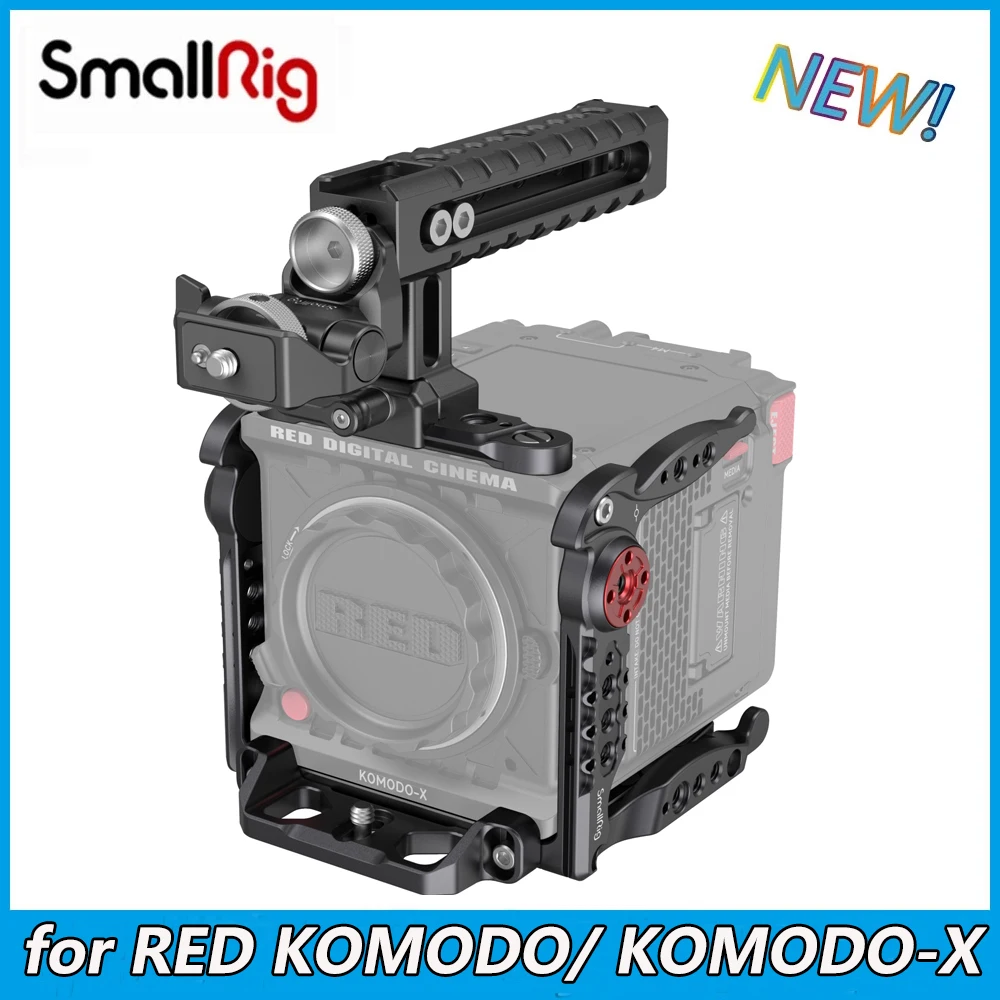 Smallrig Advanced Cage Kit Camera Cage Per Red Komodo / Komodo-X Accessori Fotografici In Lega Di Alluminio 4110