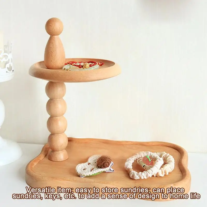 

Двухслойный держатель-подставка, безделушка, тарелка, ювелирное изделие, тарелка, безделушка, двухслойные кольца, держатель для ключей, украшение для дома