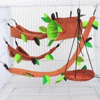 Plush Hammock Pet Bed 6
