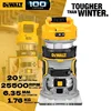 DEWALT Cordless Router 20V Brushless Power Tool Trimmer Engraving Machine Speed Regulation Slotting Trimming DCW600B 1