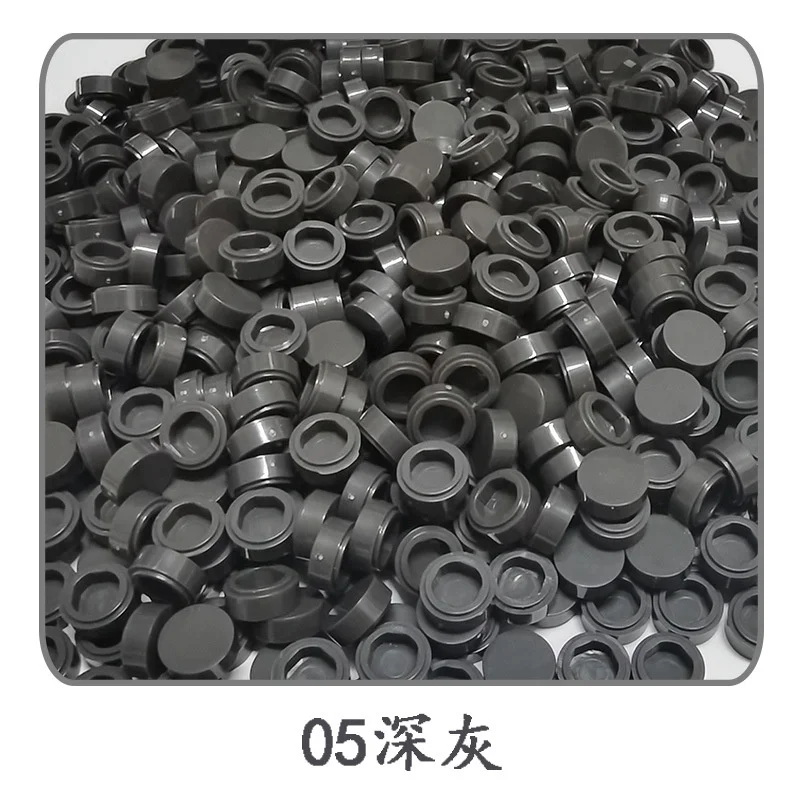 500-Piece Round Tile Set for Mosaic Art and Creative Building