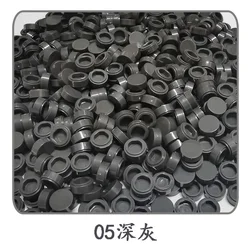 500 - Piece Round Tile Set for Mosaic Art and Creative Building (05- Dark bluish gray)