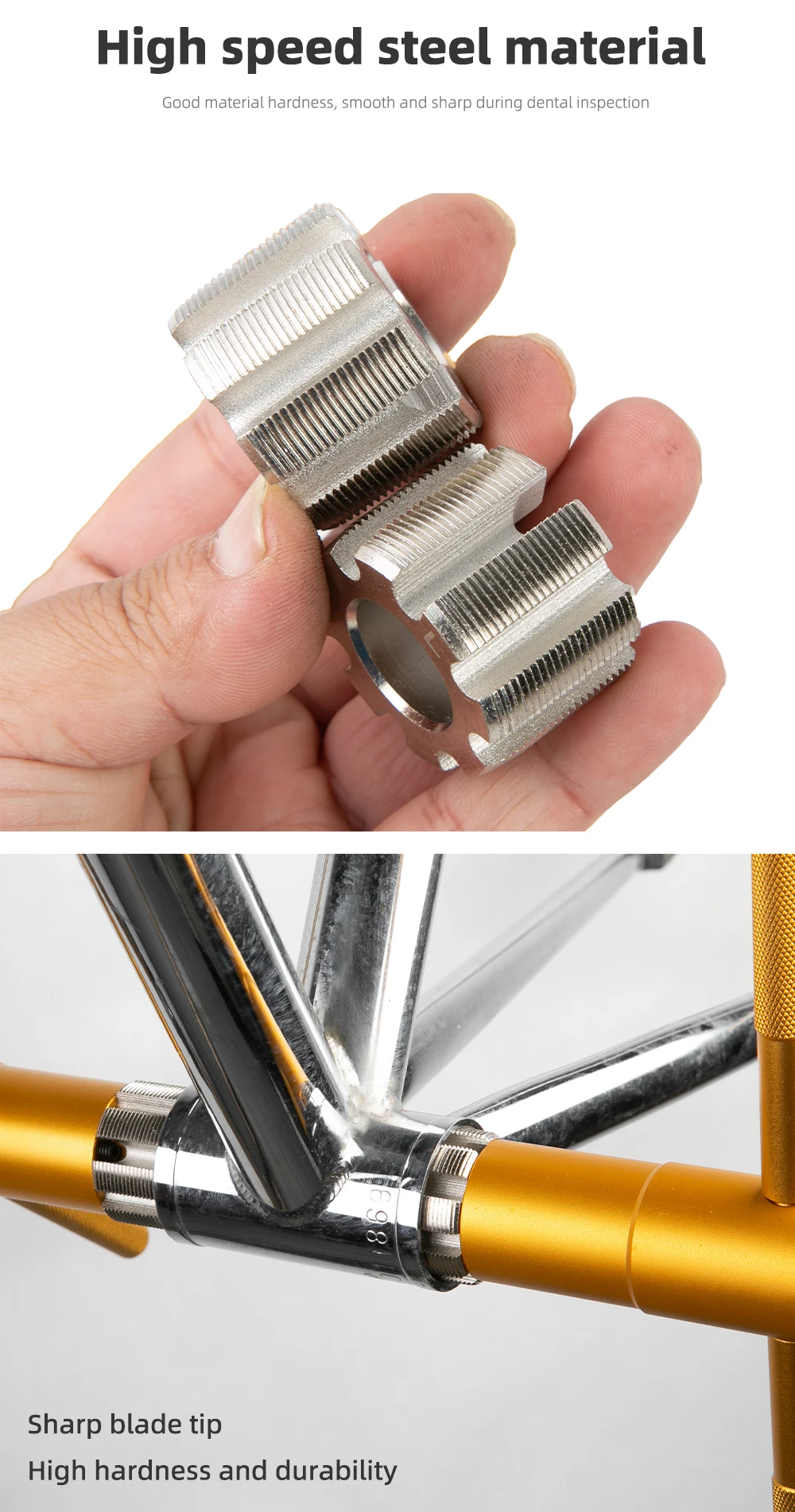AXI Adjustable Ratchet Tap Holder Wrench Set BC1.37x24 BSA Thread Bottom Bracket Tapping Tools For Bike Repairing Workshop Tool
