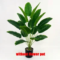 1pc 18 Leaves Artificial Plants Large Tropical Palm Tree Fake Banana Plants Leaves Real Touch for Home Garden Party Decor 2025 6