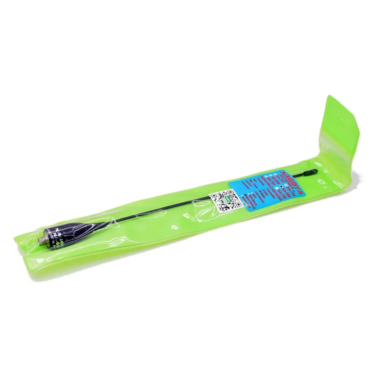 NAGOYA NA666 Antenna 23cm 10W SMA Female SMA-Male BNC VHF UHF 2.15dBi for Ham Walkie Talkie High Gain Rubber Soft Aerials