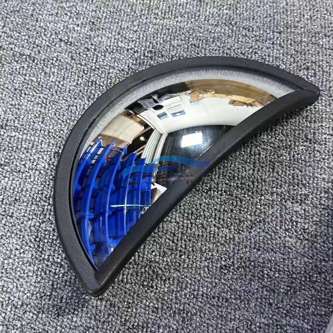 1Pc for Forklift cab wide-angle rearview reflective reverse convex triangular mirror
