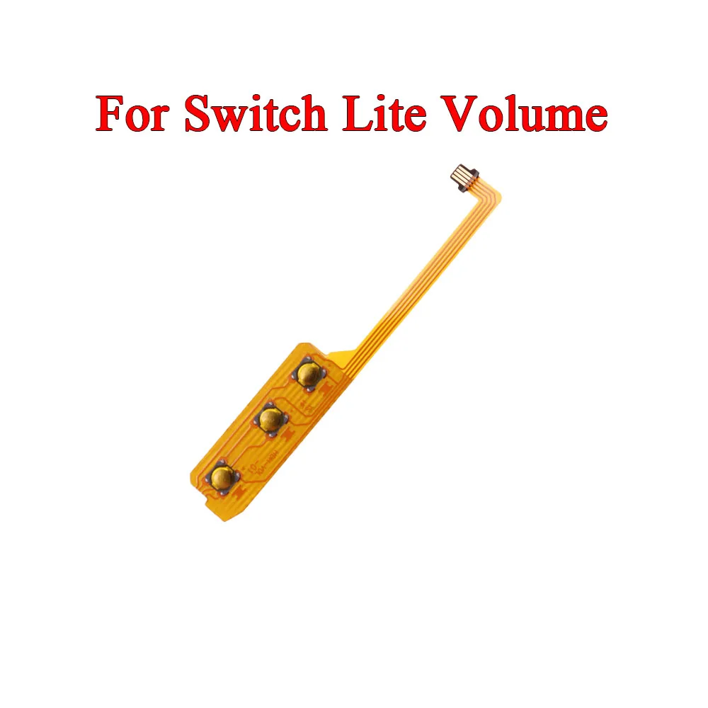 Dual Function Control Ribbon Flex Cable for Power, Volume, and Button Control