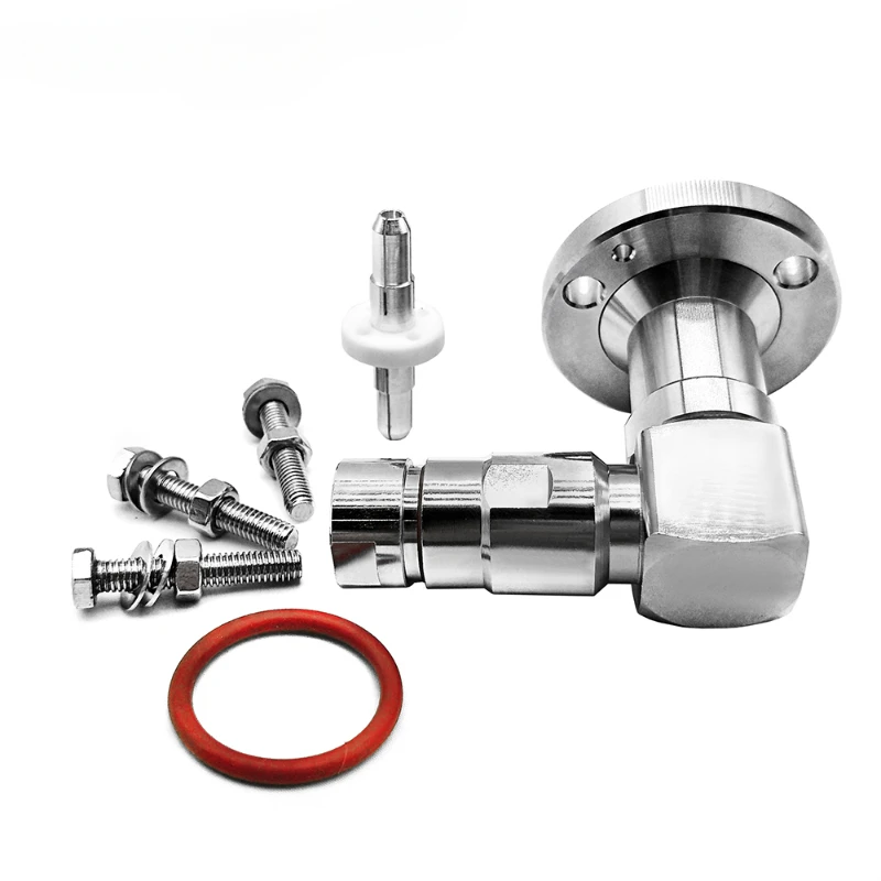 

RF Coaxial Connector for 1/2" Foam Feeder Cable 7/8 EIA Flange Right Angle 90 degree