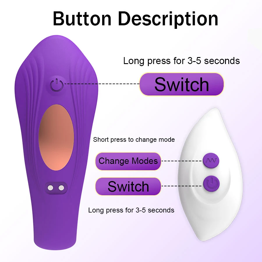 Wireless Remote Control Vibrator for Clitoris Stimulator G-Spot Dual Motor Wearable Dildo Vibrators Silent Sex Toy For Woman S682f0e4055474d3f9b294acb6190b463D