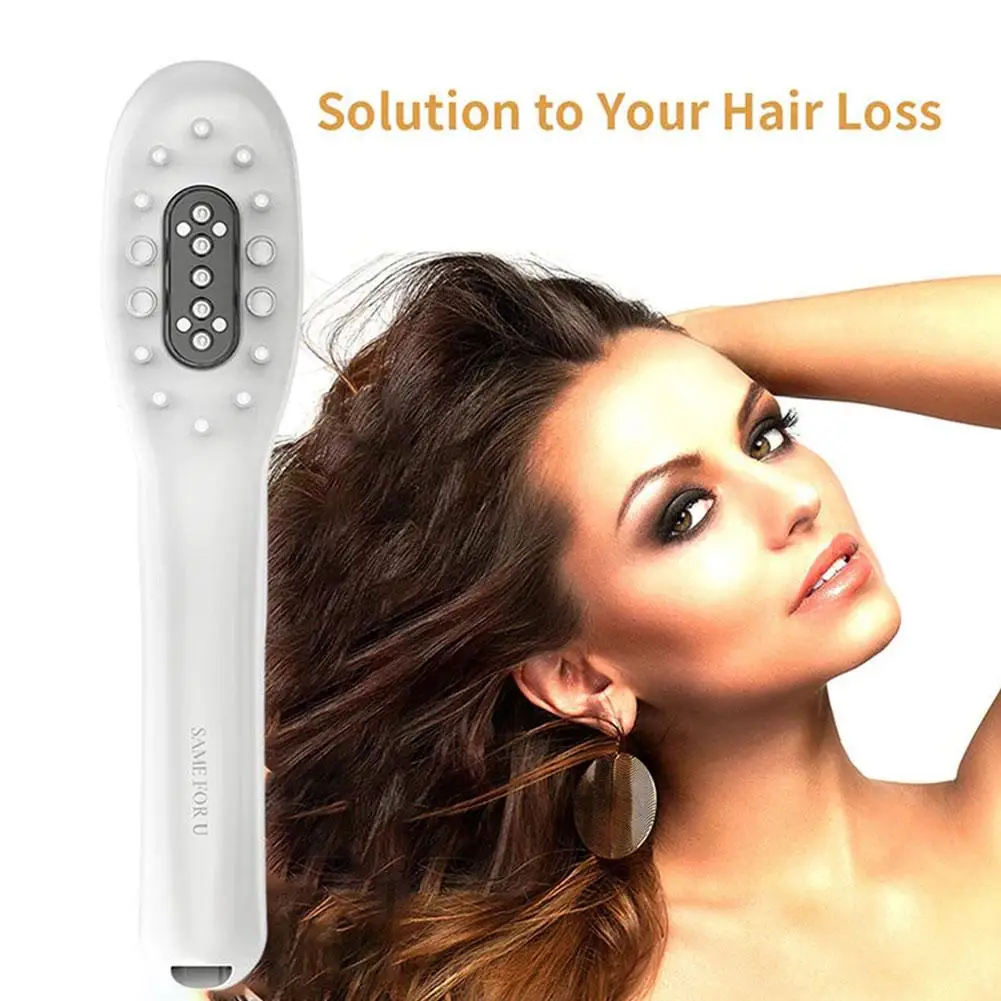 

Portable Scalp Applicator Comb Hair Roots Micro Current Electric Massage Medicine Comb Hair For Hair Serum Oil Growth