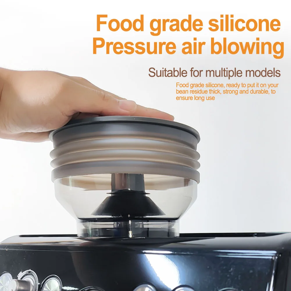 Soffietto In Silicone Per Breville Barista Express Dose Tramoggia Macchina Da Caffè Bean Silo Compression Roll Coffeeware Accessorio Da Cucina