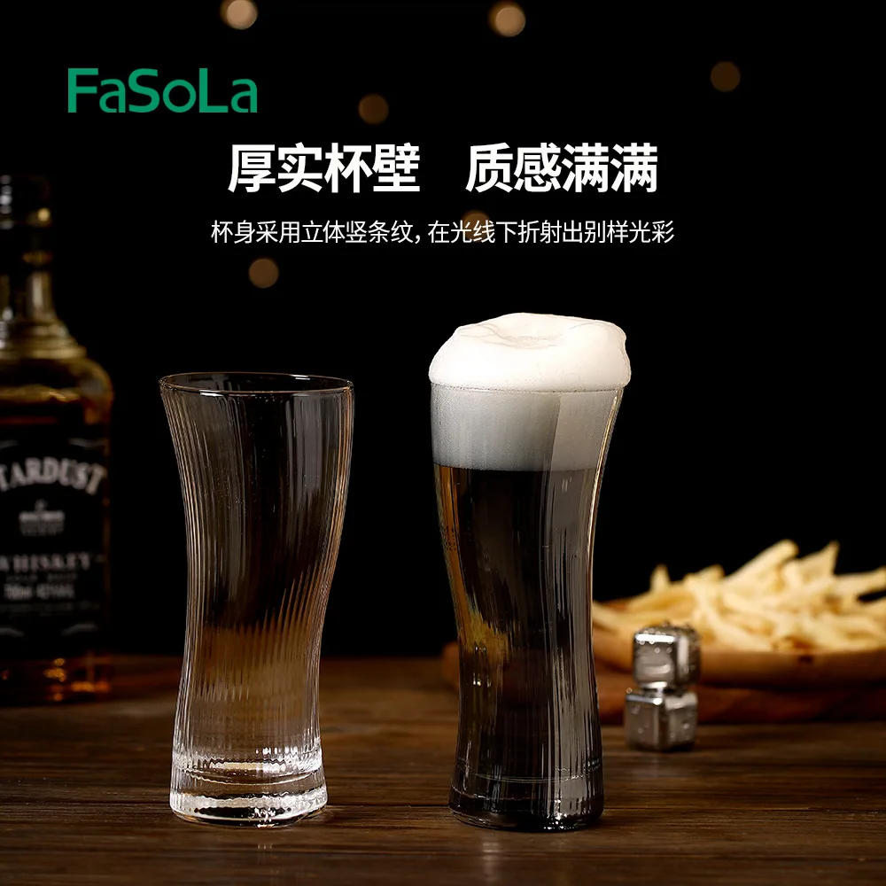 

Youpin Beer Mug Special-shaped Cup Juice Drink Cup Anti-cold And Anti-cracking High Borosilicate Glass Beer Mug