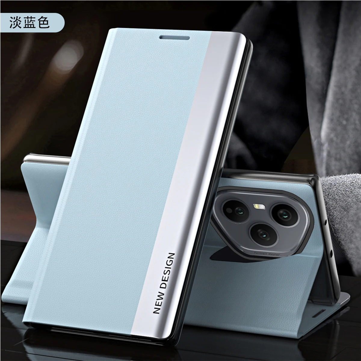 Luxury All-Inclusive Leather Stand Case - Business Style, Shockproof