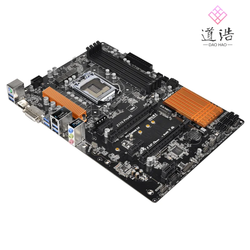 For Asrock Z170 PRO4S Motherboard 64GB HDMI PCI-E3.0 M.2 LGA 1151 DDR4 ATX Z170 Mainboard 5 For Asrock Z170 PRO4S Motherboard 64GB HDMI PCI-E3.0 M.2 LGA 1151 DDR4 ATX Z170 Mainboard - Image 3