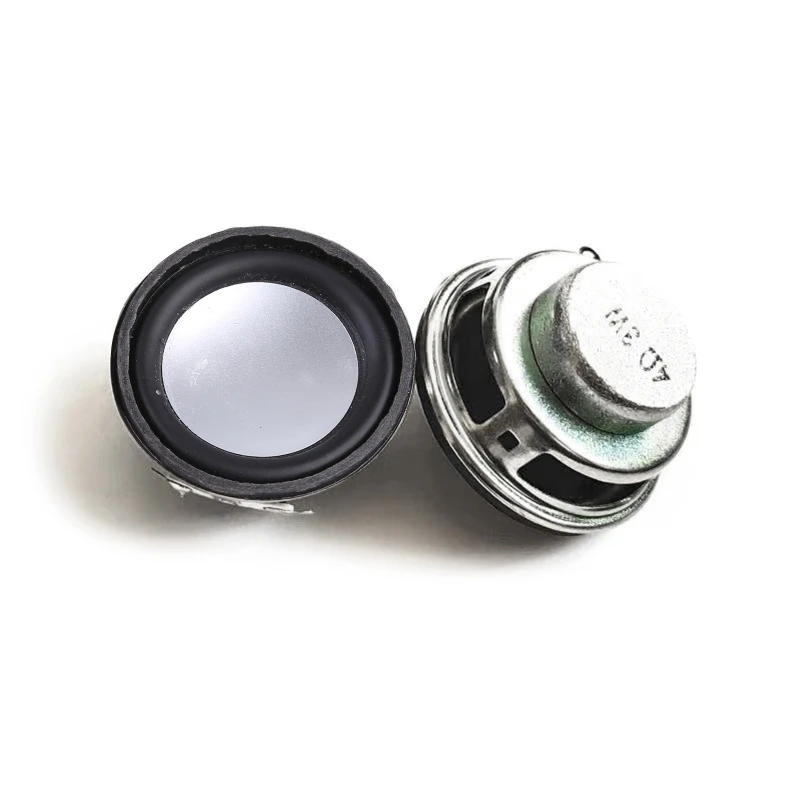 Speaker Repair Accessories 2pcs/lot Speakers Horn 3W 4 Ohm Diameter 4CM Mini Amplifier Rubber Gasket Loudspeaker 40MM 3W 4R Power Amplifier Sound