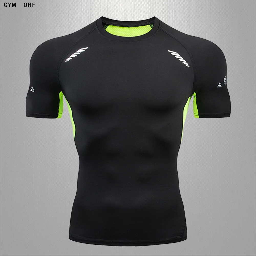 Rashguard Men's High Quality Fitness Gym Sports Tshirt Jogging Running