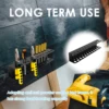 Screwdriver Wrench Organizer Rack Wall Mounted Pliers Holder Tool Storage Rack 14/23 Holes For Workshop Garage 5