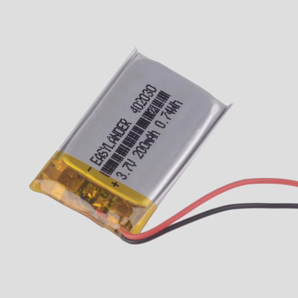 200mAh-3-7V-402030-042030-Lithium-Li-ion-Polymer-Battery-Rechargeable ...