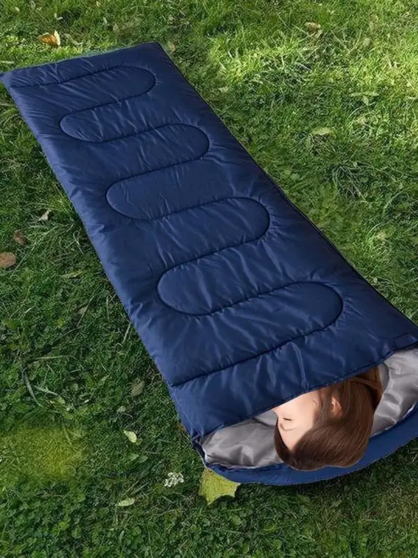 

Outdoor Camping Sleeping Bag Portable Envelope Type Sleeping Bag Warm -18 degrees Celsius Widening Thickening Sleeping Bags