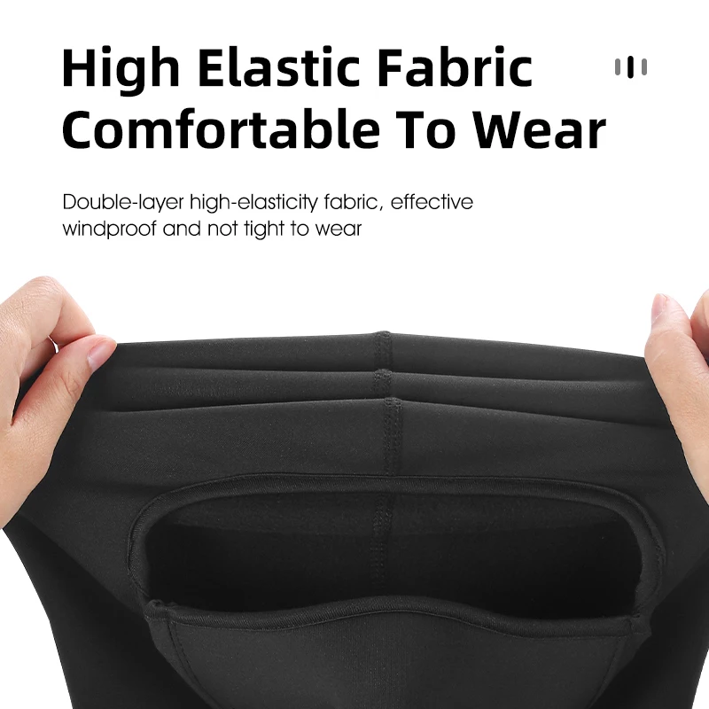WEST BIKING Winter Magnetic Thermal Mask Windproof Outdoor Sports Cycling Headwear Breathable Warm Face Scarf Balaclava Ski Gear 2