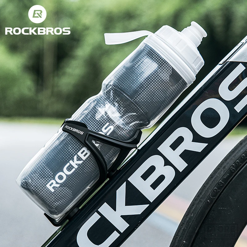 

ROCKBROS Cycling Insulated Water Bottle 750ml PP5 Material Outdoor Sports Fitness Running Riding Camping Hiking Portable Kettle