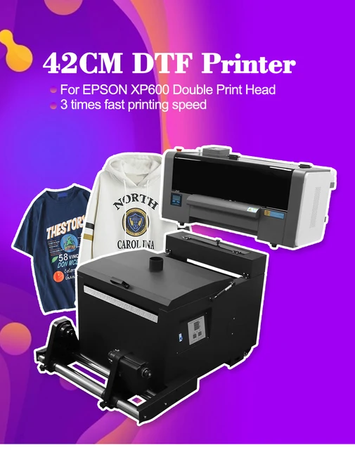 China ZT A2 T-Shirt Printer 2pcs XP600/TX800/3200I factory and