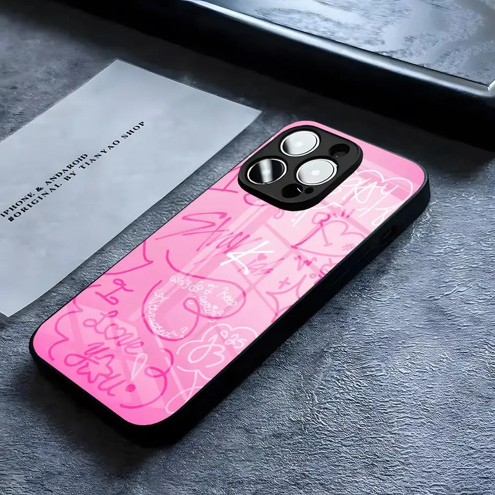 Luxurious S-Strays K-POP Inspired Kid Phone Case with Air Glass Design