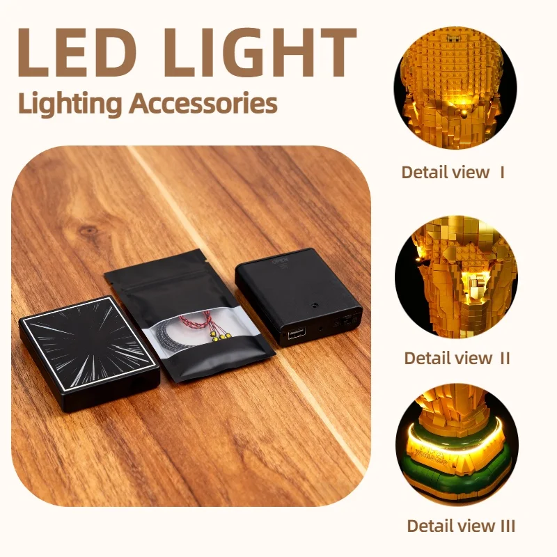 레고용 LED 조명 레고 43020 에디션 FIFA 월드컵 DIY 장식 램프에는 빌딩 블록 세트가 포함되어 있지 않습니다.