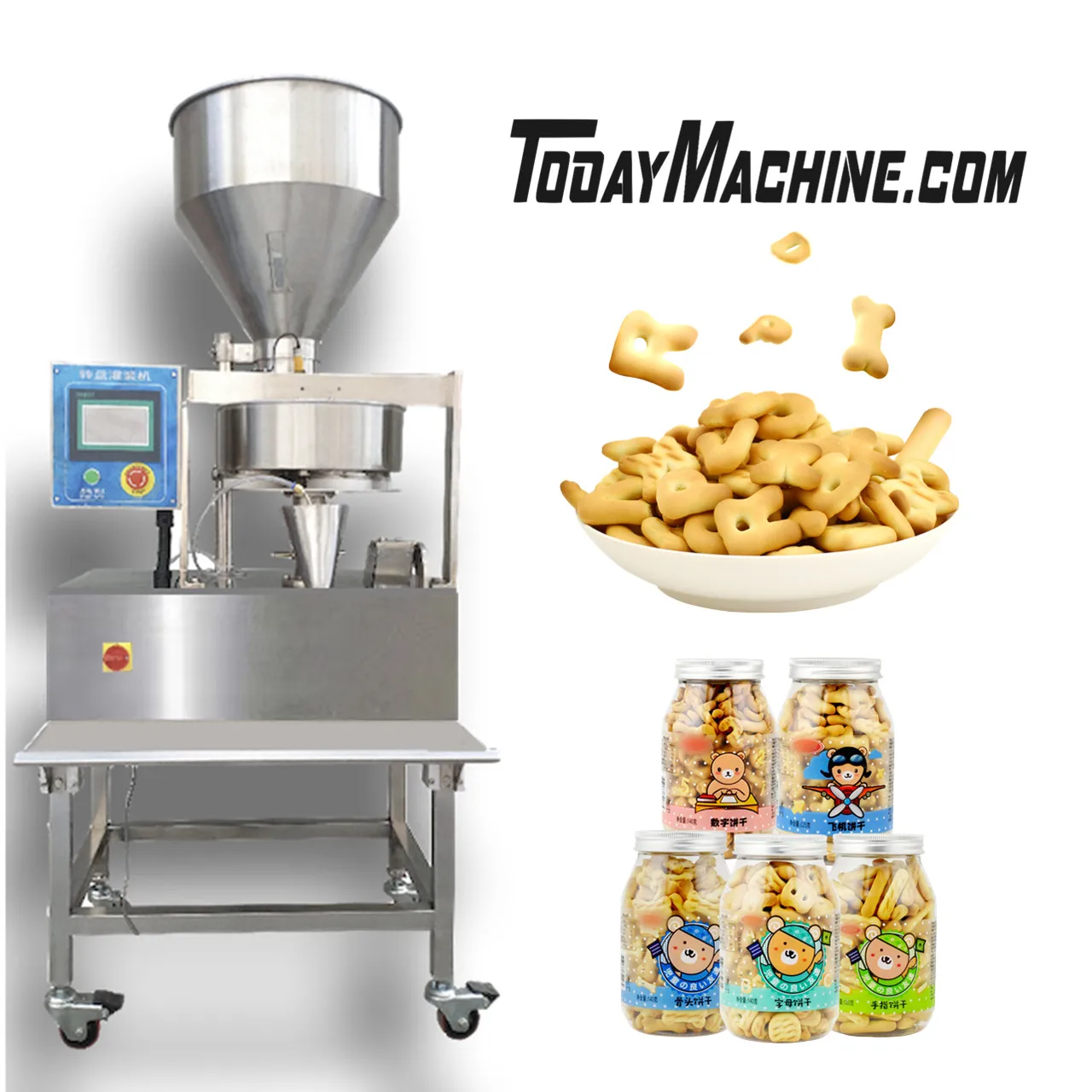 Automatic Nuts Dry Fruit Banana Chips Candy Peanut Powder Filling Machine