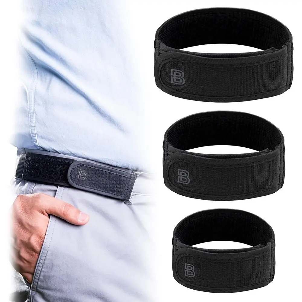 Elastic Belt For Pants Buckle-Free Unisex Men's Waist