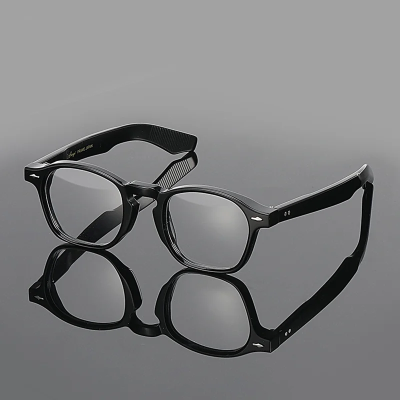 

G-dragon Glasses JMM thickened black acetate optical glasses frame man Korean brand makes myopia prescription glasses