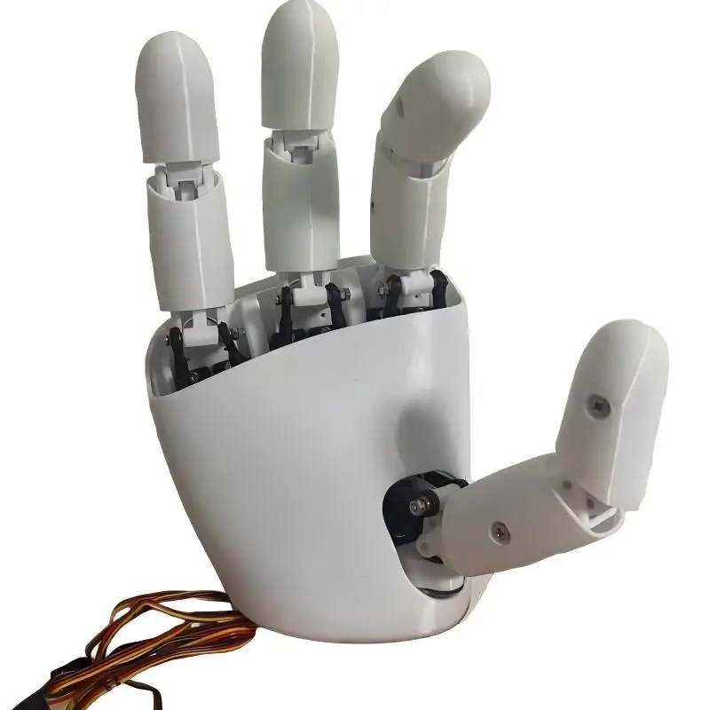 AmazingHand 8 DOF Robot Stampato in 3D con Mano Destra e Sinistra, Motore PWM / Feetech Seriale per Arduino, Kit Robot Programmabile Senza Controllo - immagine 4