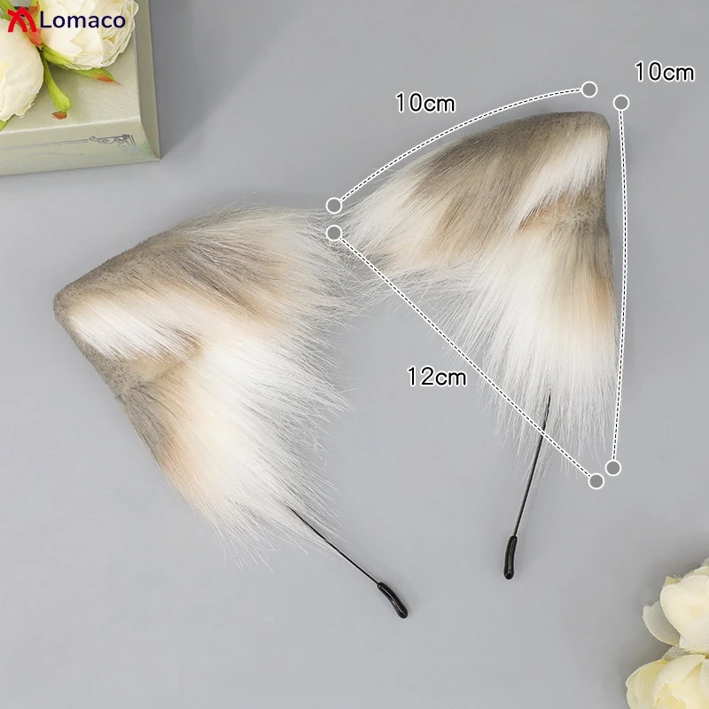 Fascia Per Capelli Con Orecchie Di Gatto In Finta Pelliccia Con Campanelle Per Cosplay E Halloween 848375